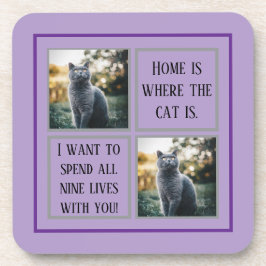 ポーパーソナライズされたト印刷ペットのコースター – 名前をカスタムする コースター