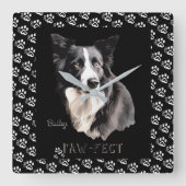 ポーフェクト スクエア壁時計 (正面)