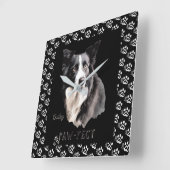 ポーフェクト スクエア壁時計 (傾斜)