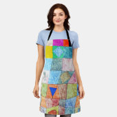 ポーフレンドリール・クレー エプロン (着用した状態)