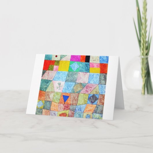 ポーフレンドリール・クレー カード (正面)