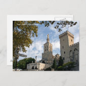 ポープス・パレス、アヴィニョン・フランス、P... ポストカード (正面/裏面)