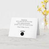 ポープセントジョンポール2引用文カード カード (黄色い花)