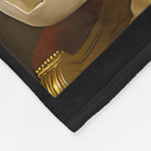 ポープトランプおもしろいバチカンレトロチュ フリースブランケット (角)