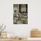 ポープピウスXIIことわざマスカステルガンドルフォ ポスター (キッチン)