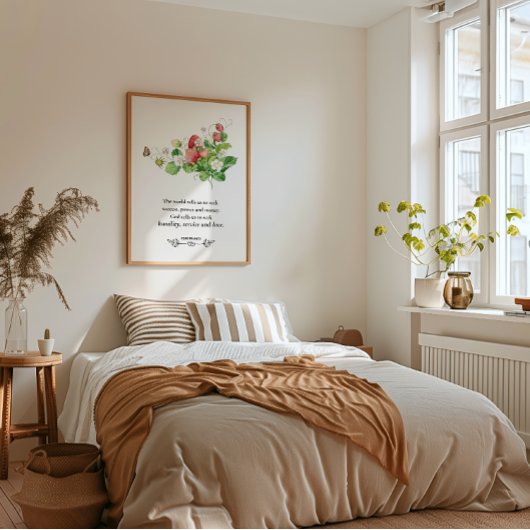 ポープフランシス感動的引用文ウォールアート ポスター