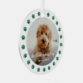 ポープリおもしろいント2フォトペットクリスマス メタルオーナメント (正面右)