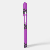 ポープリンツパープル Case-Mate iPhoneケース (裏面 / 左)