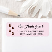 ポープリントカスタムファミリ名差出人住所ラベル ラベル (インサイチュ)