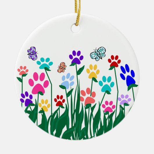 ポープリントガーデンオーナメント セラミックオーナメント (正面)
