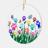 ポープリントガーデンオーナメント セラミックオーナメント (左)