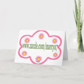 ポープリントガーデン空白のカード カード (裏面)