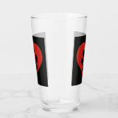 ポープリントキャットドッグ タンブラーグラス (右)