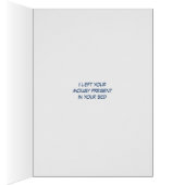 ポープリントキャットパパ写真テンプレート父のデイカード (内側 (右))