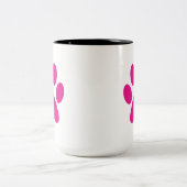 ポープリントコーヒーマグ ツートーンマグカップ (中央)