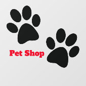 ポープリントデザインウィンドウの固定 ウィンドウサイン (シート)