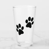 ポープリントデザイン飲みガラス タンブラーグラス (正面)