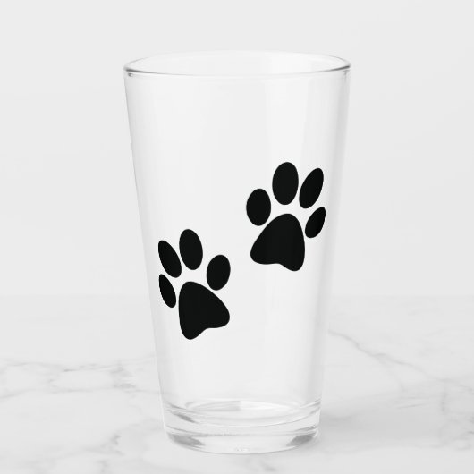 ポープリントデザイン飲みガラス タンブラーグラス (正面)