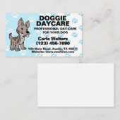 ポープリントドギー気にデイ 名刺 (正面/裏面)