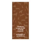 ポープリントドッグ気にラックカード ラックカード (裏面)