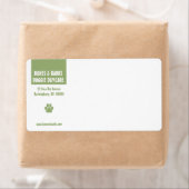 ポープリントドッグ気に出荷ラベル ラベル (インサイチュ)