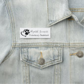 ポープリントハート獣医ビジネス 名札 (インサイチュ)