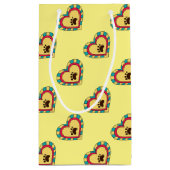 ポープリントハート スモールペーパーバッグ (裏面)