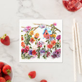 ポープリントバードハウス紙ナプキンス スタンダードカクテルナプキン (インサイチュ)