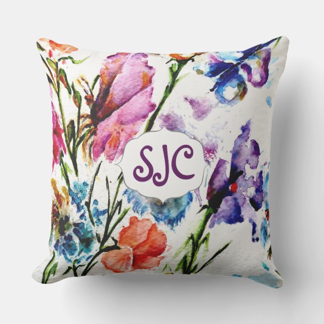 ポープリントパティオ |パティオ屋外枕 クッション (正面)