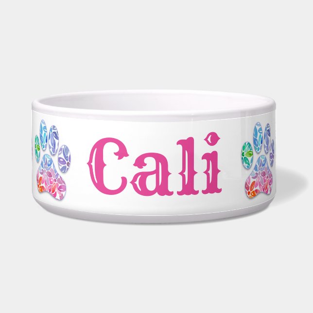 ポープリントペットボウル ボウル (正面)