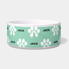 ポープリントペパーソナライズされたットボウル ボウル