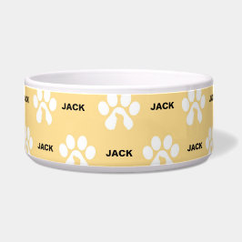 ポープリントペパーソナライズされたットボウル ボウル