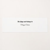 ポープリントヨガマット ヨガマット (裏面(横))