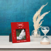 ポープリントレッドカスタム フォトプラーク (インサイチュ)