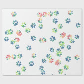 ポープリント全体 ラッピングペーパー (フラット)
