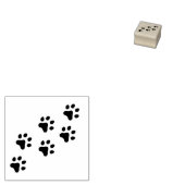 ポープリント動物のトラックゴム印 ラバースタンプ (押印)