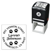 ポープリント差出人住所自己インキングスタンプ セルフインキングスタンプ (インサイチュ)