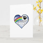 ポープリント悔やみや弔慰詩 カード (黄色い花)