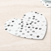 ポープリント紙コースター愛犬家 ペーパーコースター (アングル)