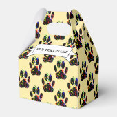 ポープリント紙吹雪及びパーティーストリーマカスタムー フェイバーボックス (裏面サイド)