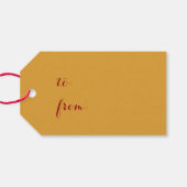 ポープリント赤 ギフトタグ (裏面横)