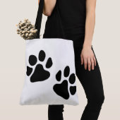 ポープリント(カスタムカラー) トートバッグ (クローズアップ)