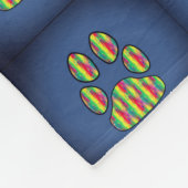 ポープリント フリースブランケット (角)