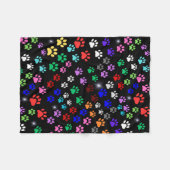 ポープリント フリースブランケット (正面(横))