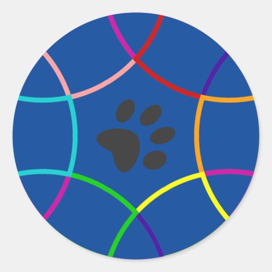 ポープリント ラウンドシール (正面)