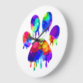 ポープリント ラージ壁時計 (傾斜)