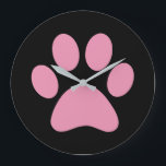 ポープリント ラージ壁時計<br><div class="desc">おもしろいポープリントデザイン動物愛好家!</div>