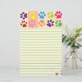 ポープリント 便箋 (スタンド正面)