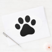 ポープリント 楕円形シール (封筒)