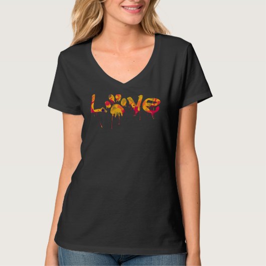 ポープリントTシャツ Tシャツ (正面)